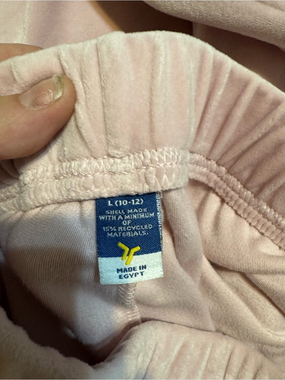 Women's Half-Zip Pullover with matching sweatpants - Baby Pink - Picture 3 of 4